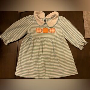 Toddler pumpkin dress